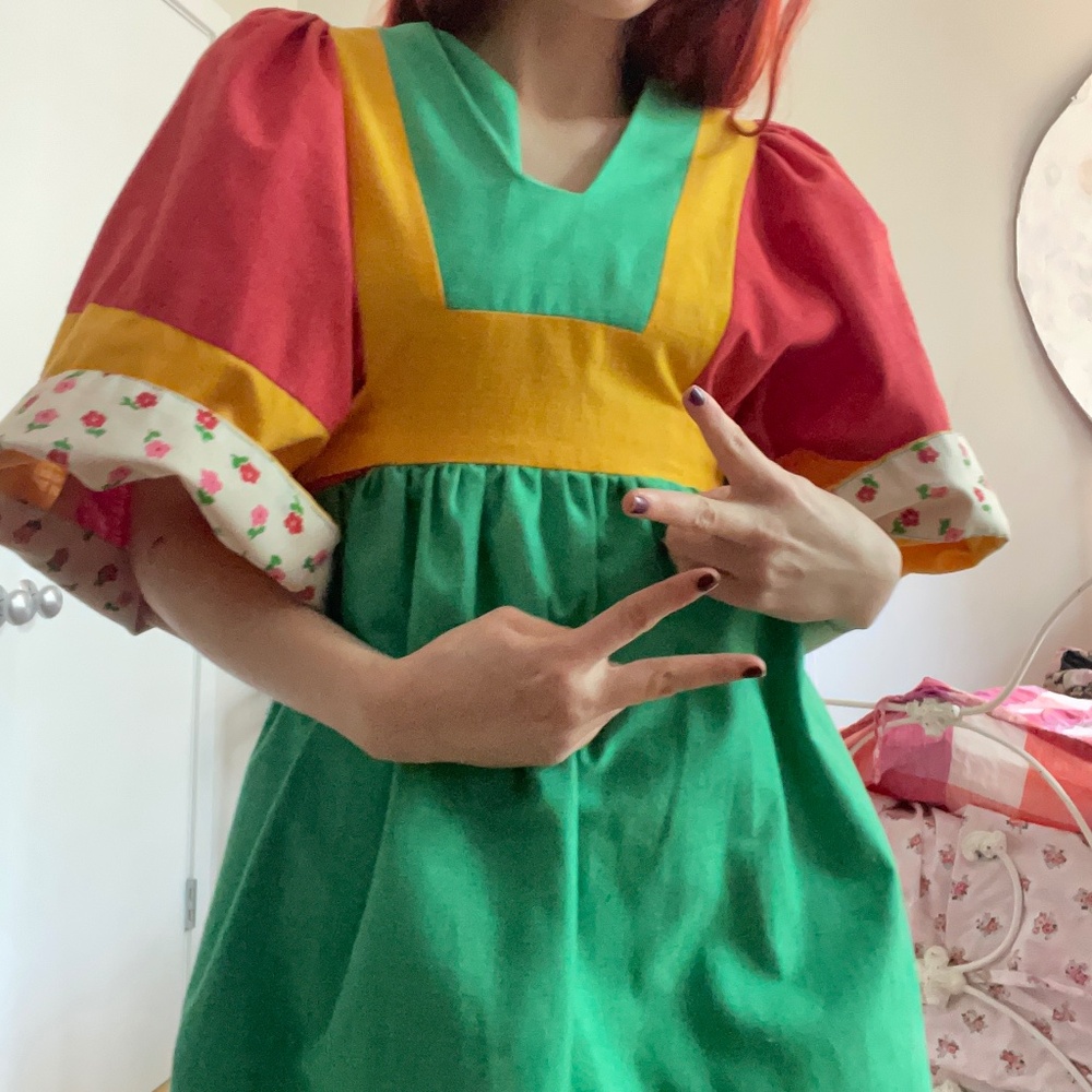 Vintage 1970s Young Innocent by Arpeja Dress